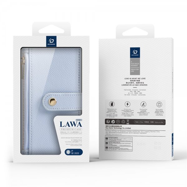 Dux Ducis iPhone 16e/17e Etui 2-in-1 Lawa Series MagSafe Blå