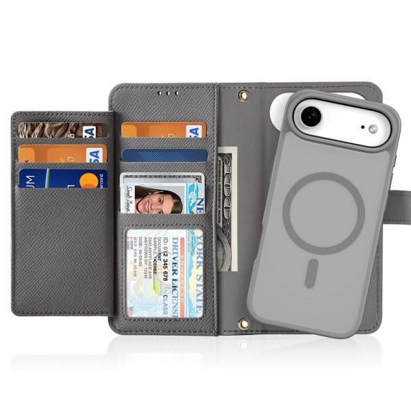 Dux Ducis iPhone Air Etui 2-in-1 Lawa Series MagSafe Grå