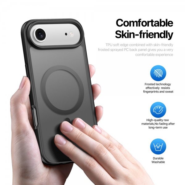 Dux Ducis iPhone Air Deksel Yind Series MagSafe Svart