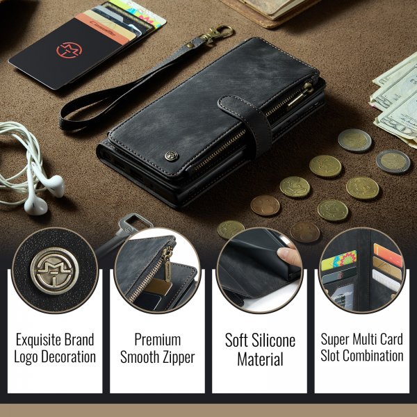 CaseMe iPhone 17 Etui C30 Series Svart