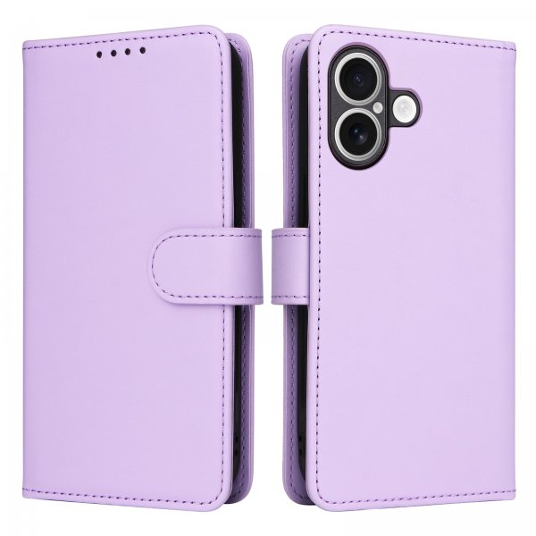 Betopnice iPhone 17 Etui Avtagbart Deksel 005 Lilla