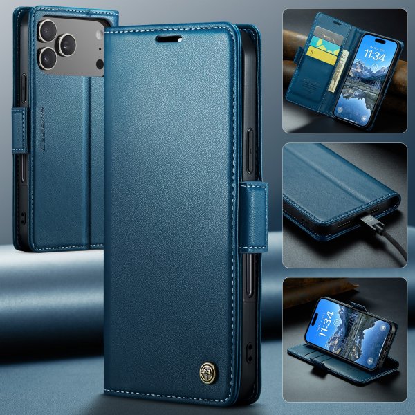 CaseMe iPhone 17 Pro Max Etui 023 Series Blå