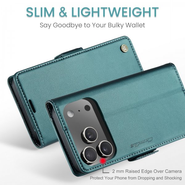 CaseMe iPhone 17 Pro Max Etui 023 Series Grønn