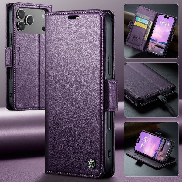 CaseMe iPhone 17 Pro Max Etui 023 Series Lilla