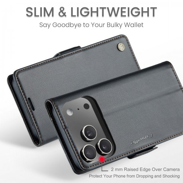 CaseMe iPhone 17 Pro Max Etui 023 Series Svart