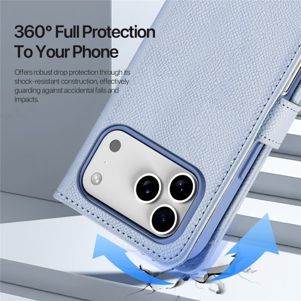 Dux Ducis iPhone 17 Pro Max Etui 2-in-1 Lawa Series MagSafe Blå