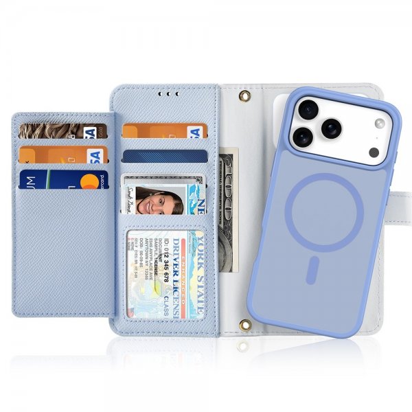 Dux Ducis iPhone 17 Pro Max Etui 2-in-1 Lawa Series MagSafe Blå