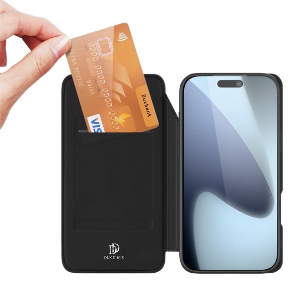 Dux Ducis iPhone 17 Pro Max Etui Skin Pro Series Svart