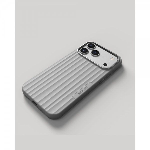 Nudient iPhone 17 Pro Max Deksel Bold Case MagSafe Urban Grey