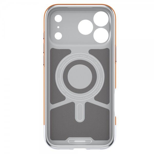 Spigen iPhone 17 Pro Max Deksel Classic C1 MagFit Tangerine