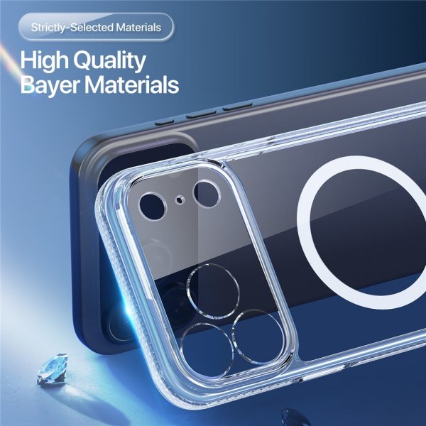 Dux Ducis iPhone 17 Pro Max Deksel Clin Series MagSafe Transparent