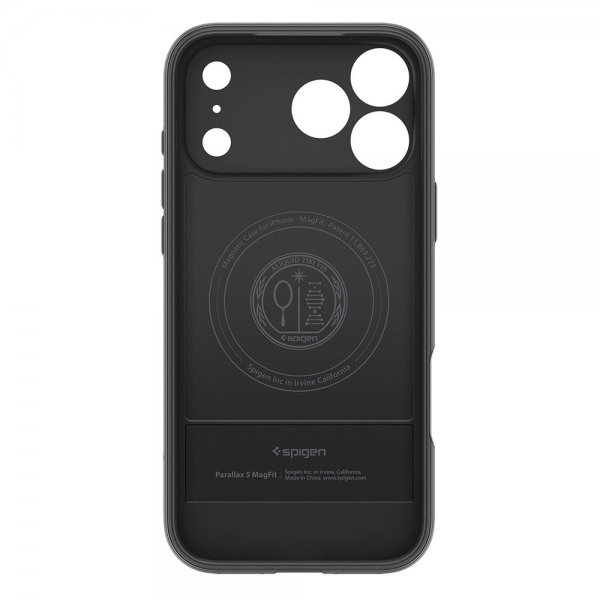 Spigen iPhone 17 Pro Max Deksel Parallax S MagFit Matte Black