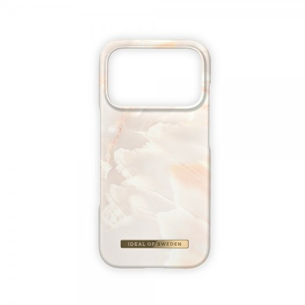 Ideal of Sweden iPhone 17 Pro Max Deksel Printed Case MagSafe Rose Pearl Marble