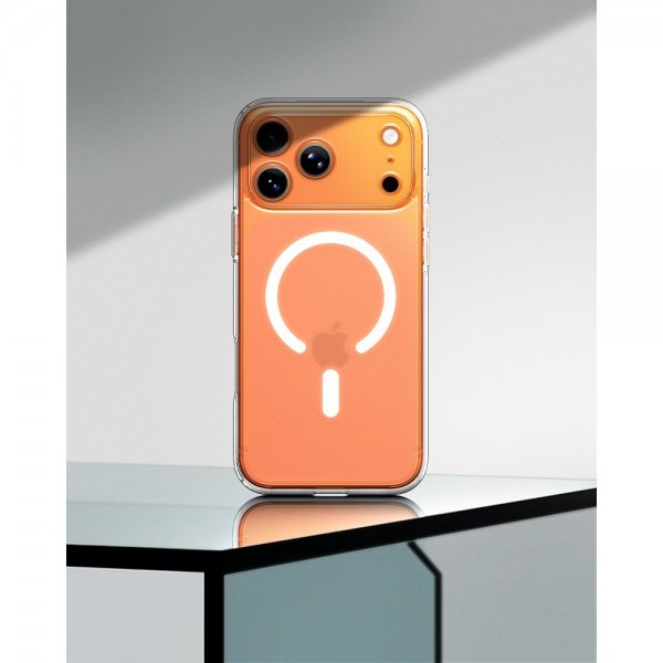 Spigen iPhone 17 Pro Max Deksel Ultra Hybrid MagFit Frost White