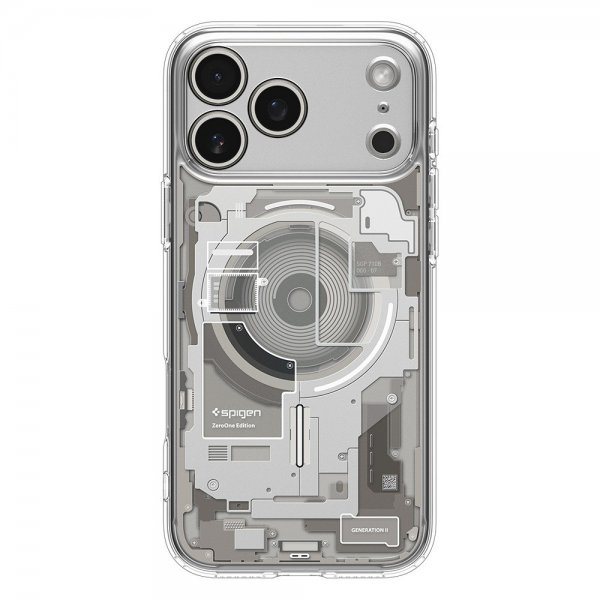 Spigen iPhone 17 Pro Max Deksel Ultra Hybrid Neo One MagFit