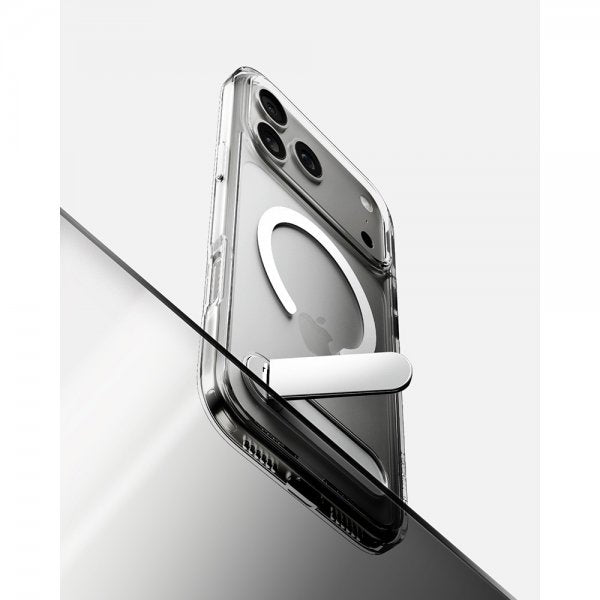 Spigen iPhone 17 Pro Max Deksel Ultra Hybrid S MagFit Clear White