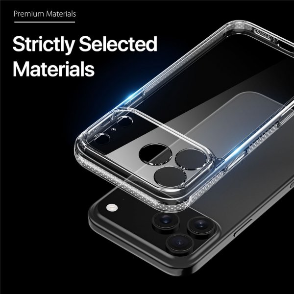 Dux Ducis iPhone 17 Pro Deksel Clin Series Transparent