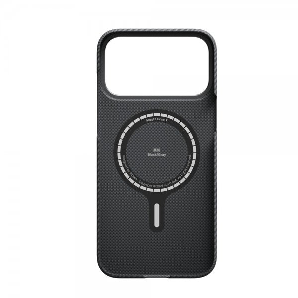 Pitaka iPhone 17 Pro Deksel Edge Black/Grey Twill