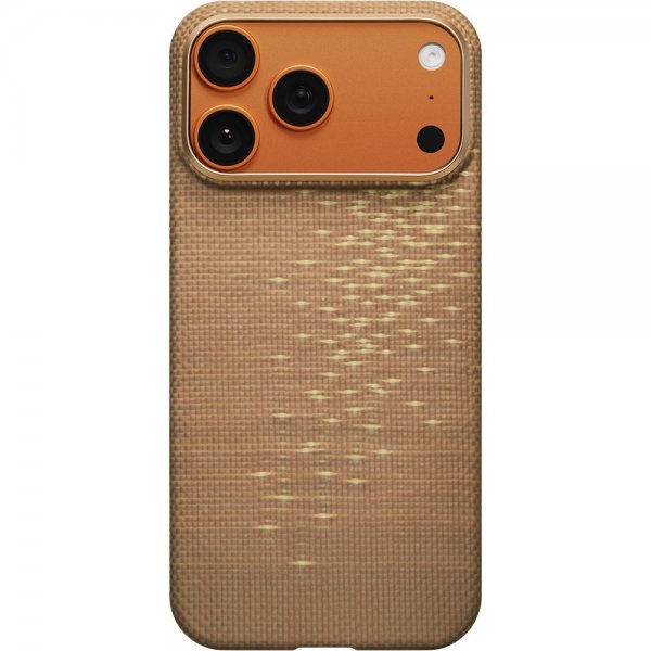 Pitaka iPhone 17 Pro Deksel Edge Golden Glint