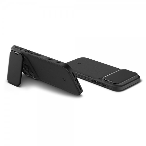 Spigen iPhone 17 Pro Deksel Optik Armor MagFit Svart