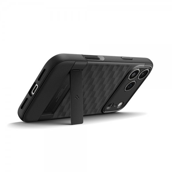 Spigen iPhone 17 Pro Deksel Parallax S MagFit Matte Black