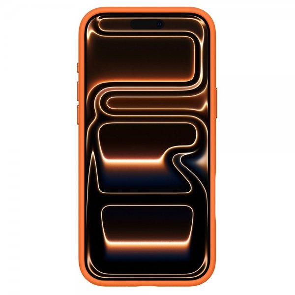 Spigen iPhone 17 Pro Deksel Silicone Fit MagFit Cosmic Orange