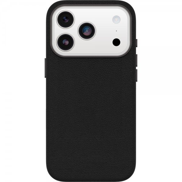 Otterbox iPhone 17 Pro Deksel Symmetry Cactus Leather MagSafe Noir Ash
