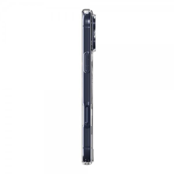 Spigen iPhone 17 Pro Deksel Ultra Hybrid MagFit Clear Deep Blue