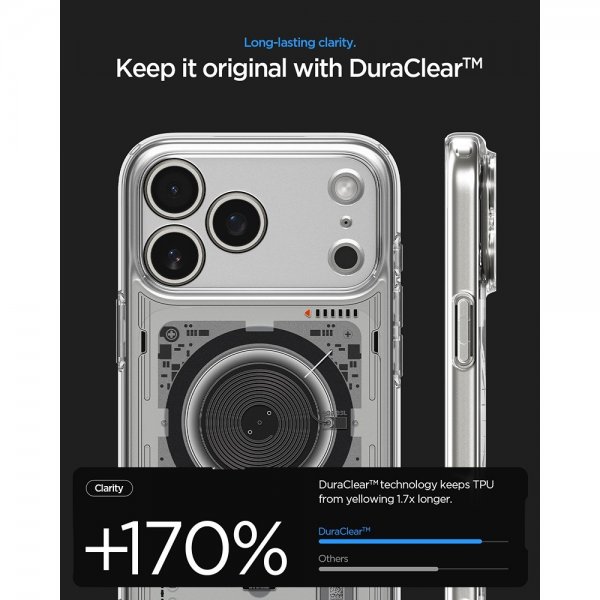 Spigen iPhone 17 Pro Deksel Ultra Hybrid Neo One MagFit
