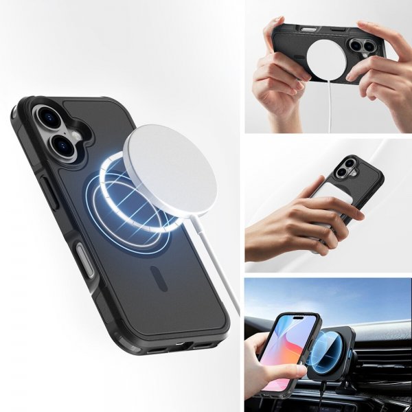 4smarts iPhone 17 Deksel Defend Etui Ultimag Svart