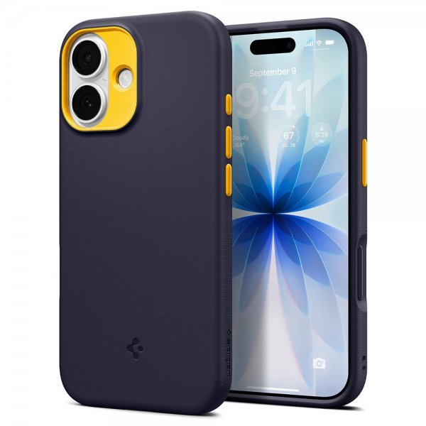 Spigen iPhone 17 Deksel Nano Pop MagFit Blueberry Navy