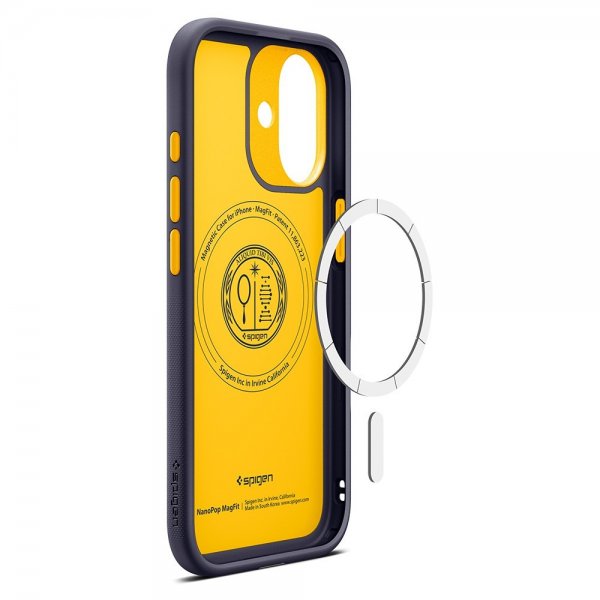 Spigen iPhone 17 Deksel Nano Pop MagFit Blueberry Navy