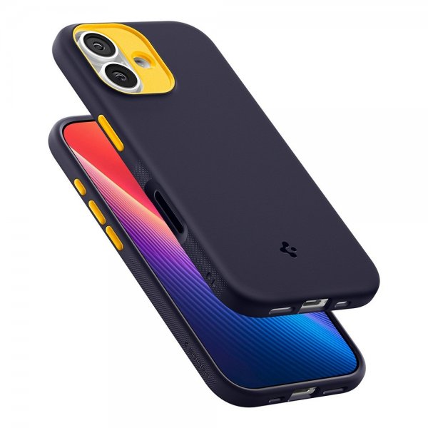Spigen iPhone 17 Deksel Nano Pop MagFit Blueberry Navy