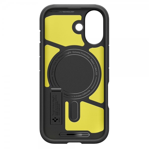 Spigen iPhone 17 Deksel Tough Armor T MagFit Svart