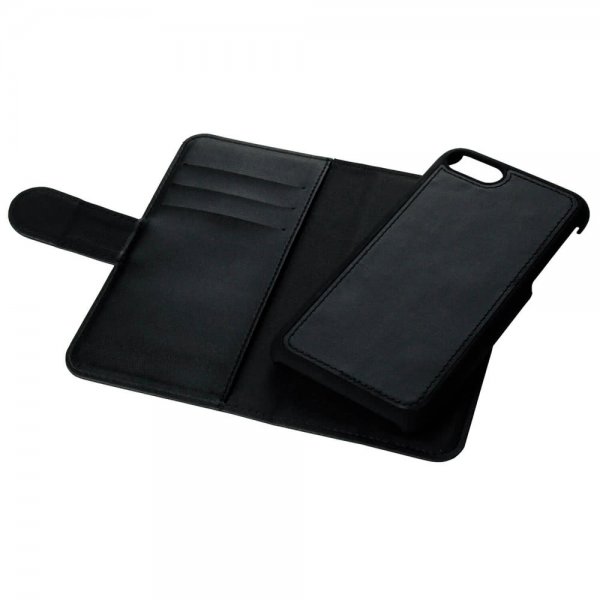 Gear iPhone 6/6S/7/8/SE Etui Löstagbart Deksel Svart