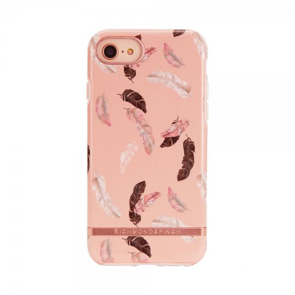 Richmond & Finch iPhone 6/6S/7/8/SE Deksel Feathers