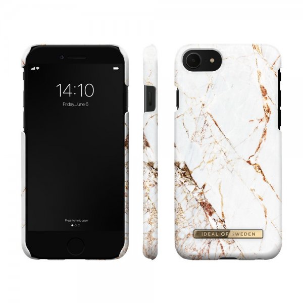 Ideal of Sweden iPhone 6/6S/7/8/SE Deksel Fashion Case Carrara Gold