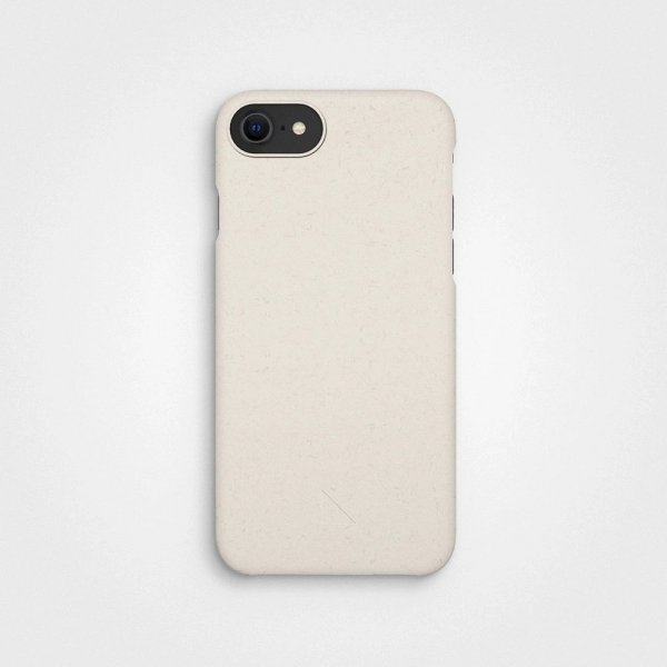 agood company iPhone 6/6S/7/8/SE Deksel Växtbaserat Vanilla White