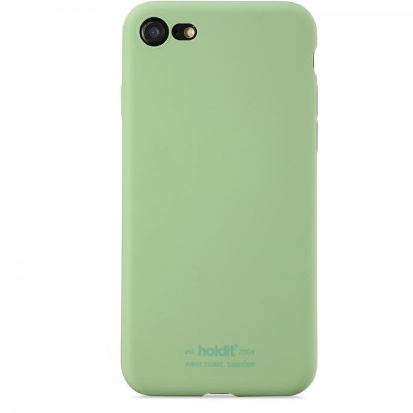 holdit iPhone 7/8/SE Deksel Silikon Jade Green