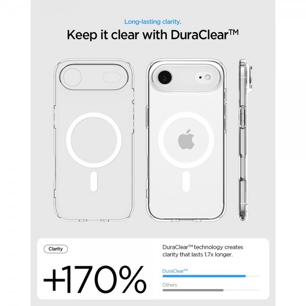 Spigen iPhone Air Deksel Ultra Hybrid MagFit Frost White