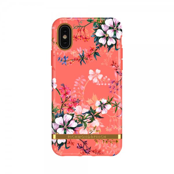 Richmond & Finch iPhone X/Xs Deksel Coral Dreams