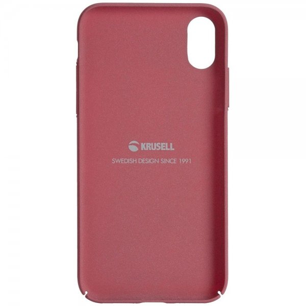 Krusell iPhone X/Xs Deksel Sandby Cover Rust