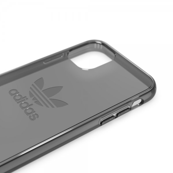 Adidas iPhone 11 Deksel OR Protective Clear Case FW19 Smokey Black