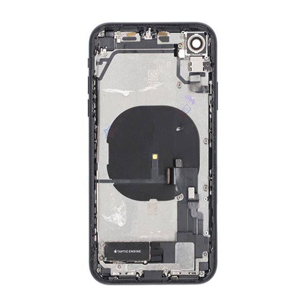 iPhone XR Bakside med Komplett Ramme - Svart