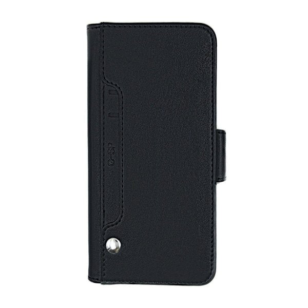 iPhone Xs Max Etui Utbrettbar Kortlomme Svart