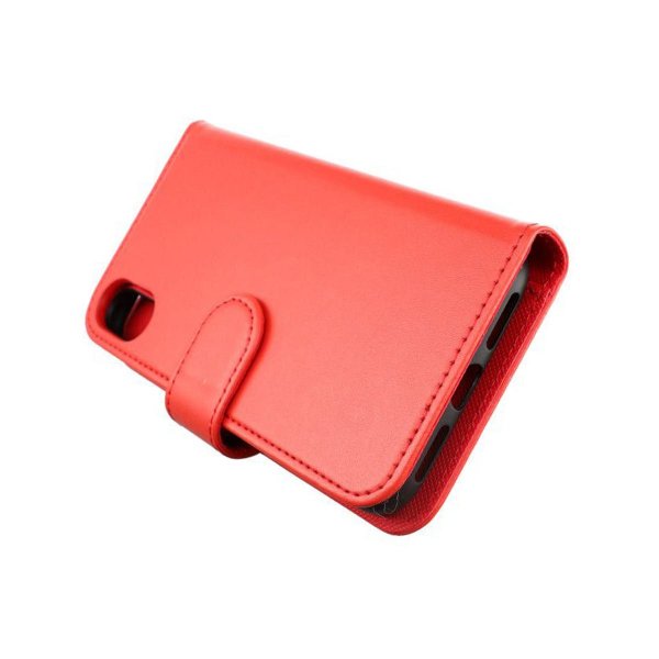 Rvelon iPhone X/iPhone Xs Etui Detachable Wallet Case Rød