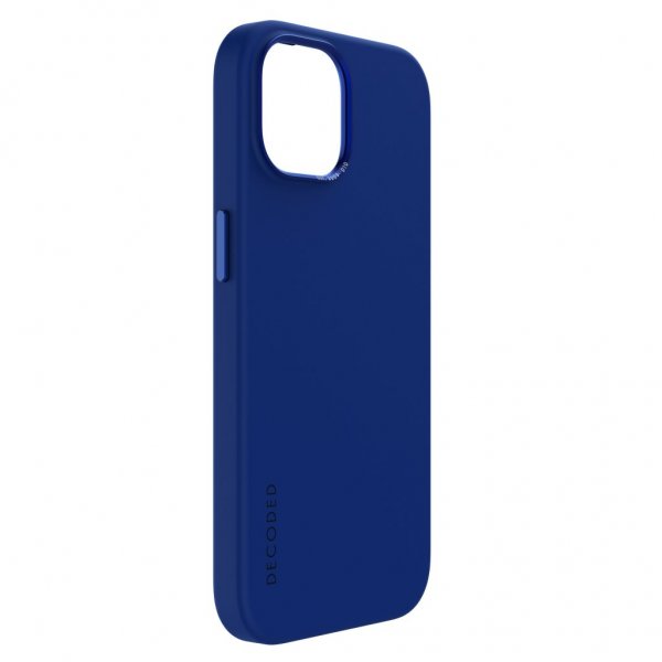Decoded iPhone 15 Plus Deksel Silicone Backcover Galactic Blue
