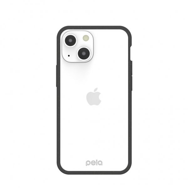 Pela iPhone 13 Mini Deksel Clear Grønn