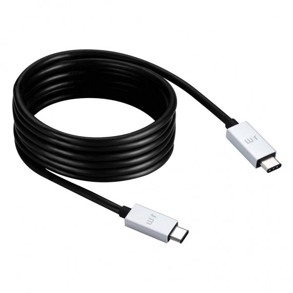 Just Mobile AluCable USB-C till USB-C kabel 2m