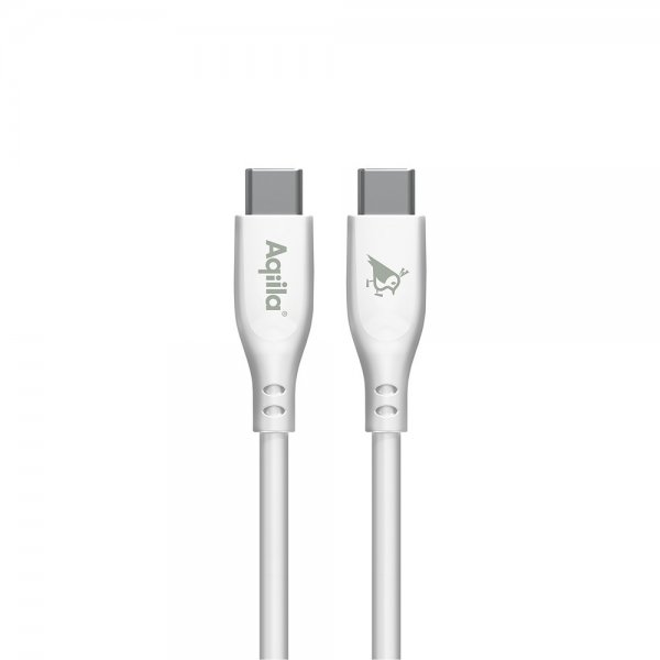 Aqiila Kabel Cablebird CS12 USB-C/USB-C 60W 2m Hvit